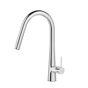 Chrome Pull-Out Kitchen Mixer Tap